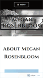 Mobile Screenshot of meganrosenbloom.com
